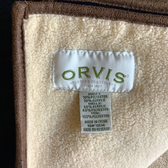 ORVIS double layer tartan plaid fleece throw blanket - Picture 9 of 10